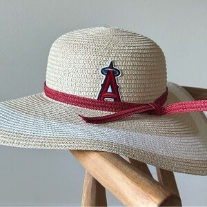Los Angeles Angels Straw Sun Hat